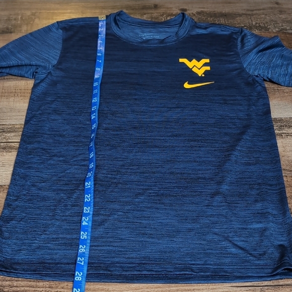 Nike Dri-Fit University of West Virginia Mountaineers Long Sleeve Size Small - Picture 7 of 7